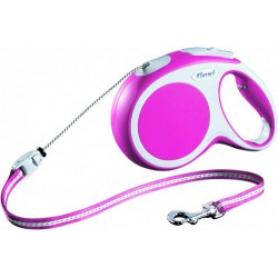 Flexi Vario - hondenriem - koord - M - 5 meter - roze Flexi Vario - hondenriem - koord - M - 5 meter - roze